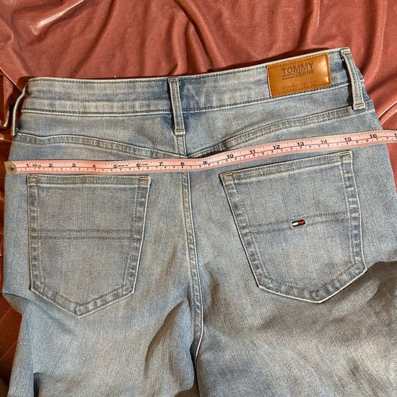 Tommy Hilfiger High Waisted Straight Leg Ankle Cropped Jeggings - Picture 7 of 10